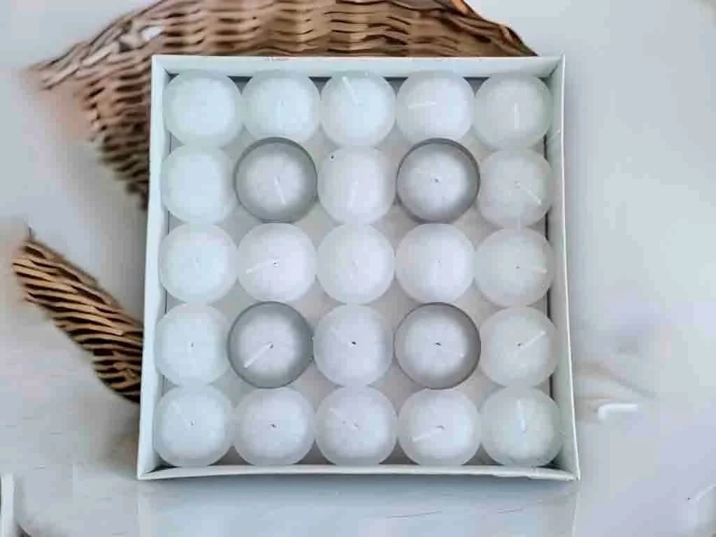 VELA DE NOCHE X 50 BLANCAS X 1