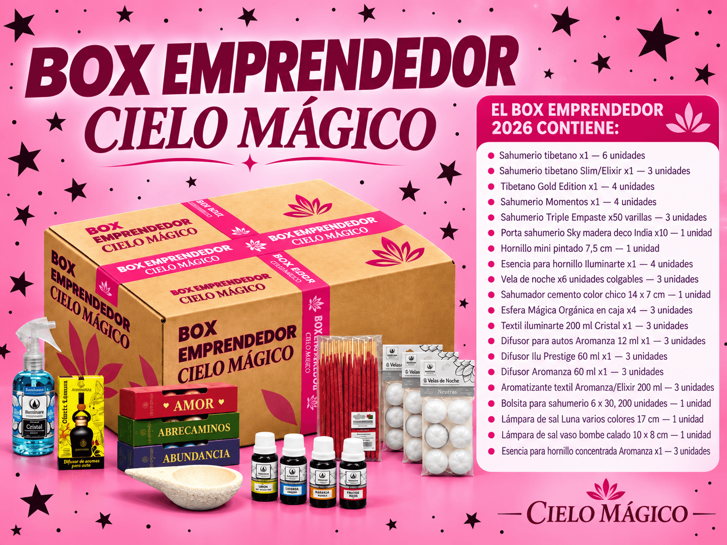 BOX EMPRENDEDOR "CIELO MÁGICO"